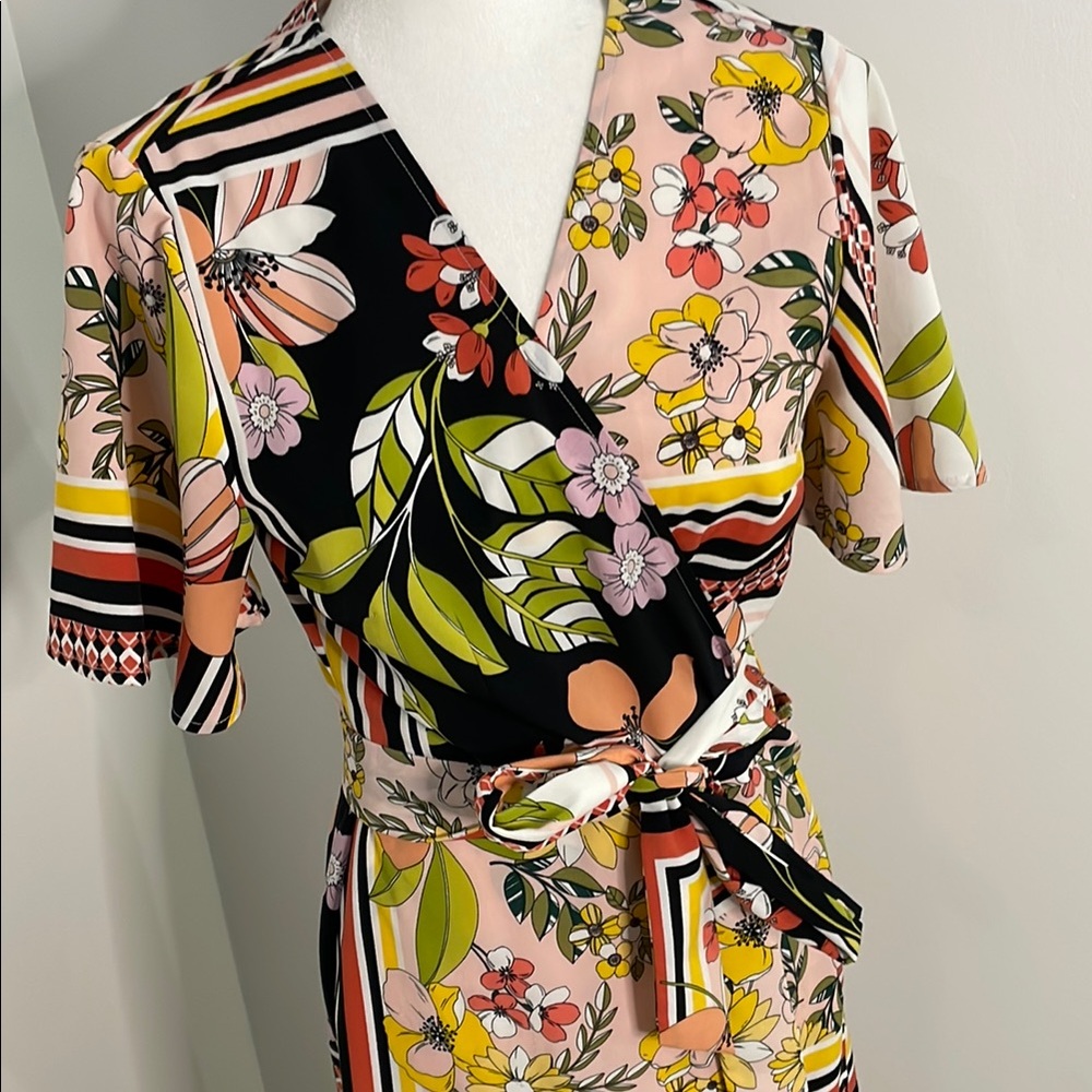 Who What Wear Multicolor Dress - Picture 3 of 6